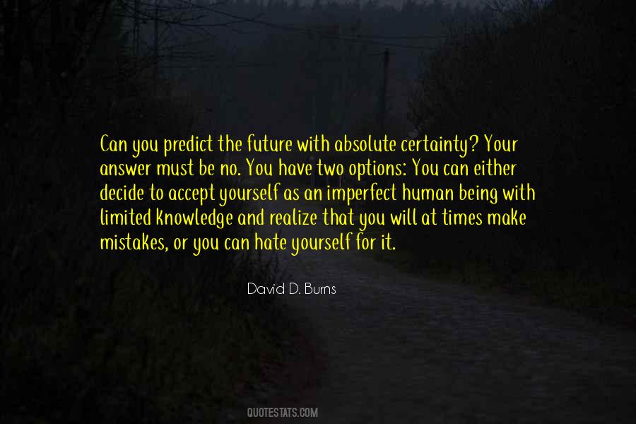 Accept Your Own Mistakes Quotes #1147817