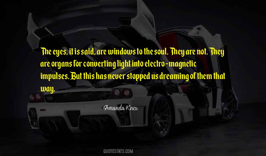 The Eyes Are The Window Quotes #1326307