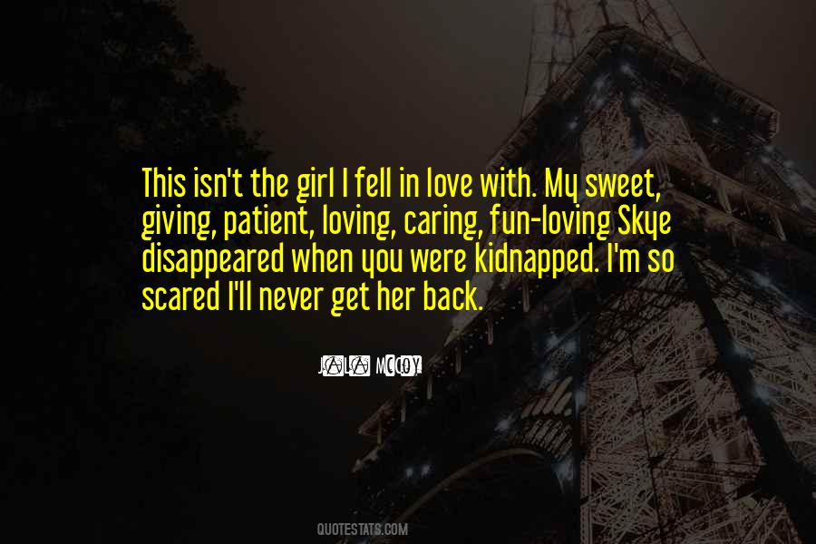 Sweet And Caring Quotes #180685
