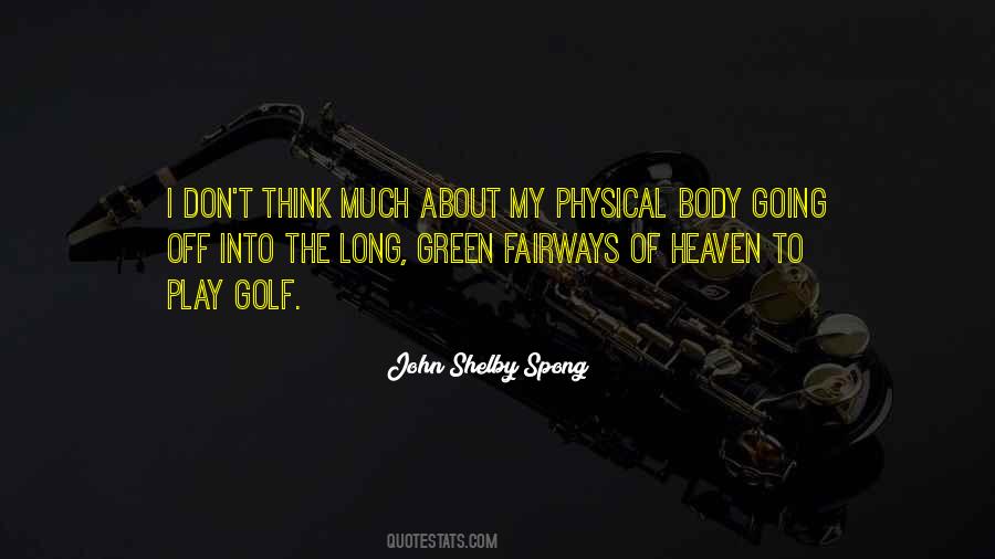 Golf In Heaven Quotes #1028001