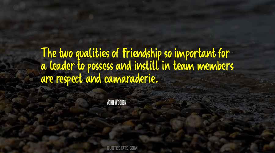 Quotes About Important Friendship #1554339