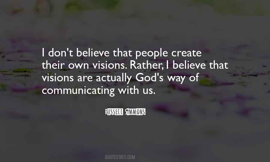 Quotes About Vision With God #142647