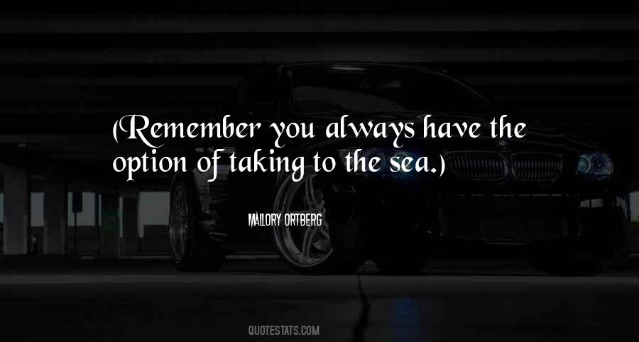 Life Sea Quotes #323446