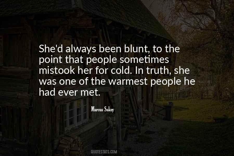 Always Cold Quotes #27374