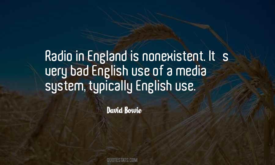Bad English Quotes #136599