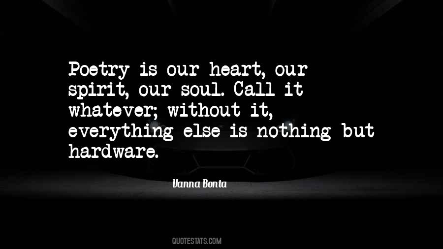 Soul Poetry Quotes #1749966