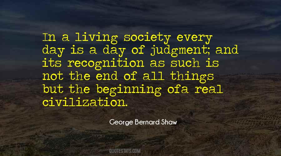 Living In A Society Quotes #1028147