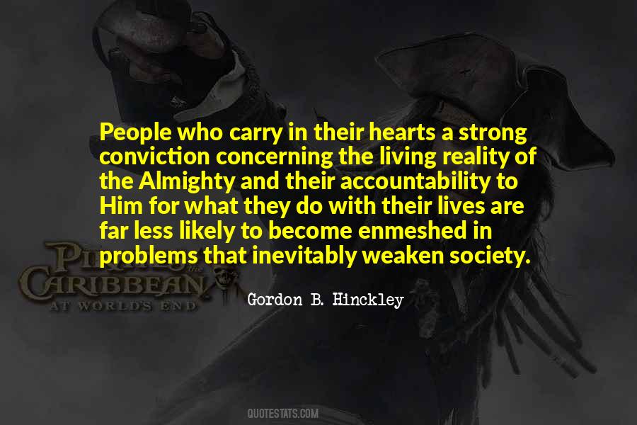 Living In A Society Quotes #1161529