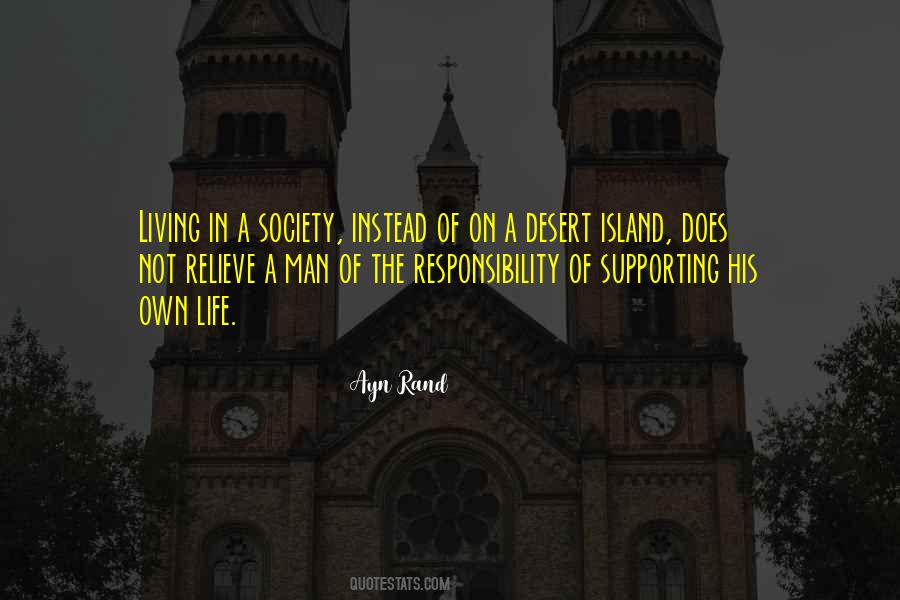 Living In A Society Quotes #307799