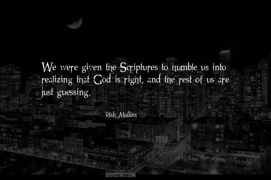 Humble God Quotes #1503909