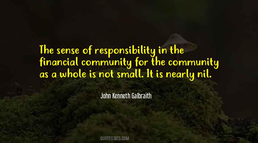 Community Responsibility Quotes #1073243