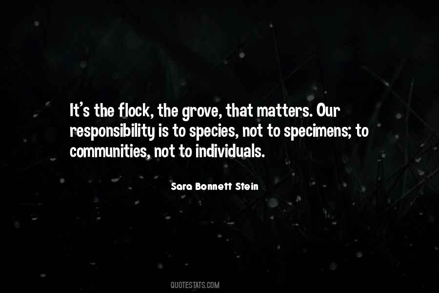 Community Responsibility Quotes #1144