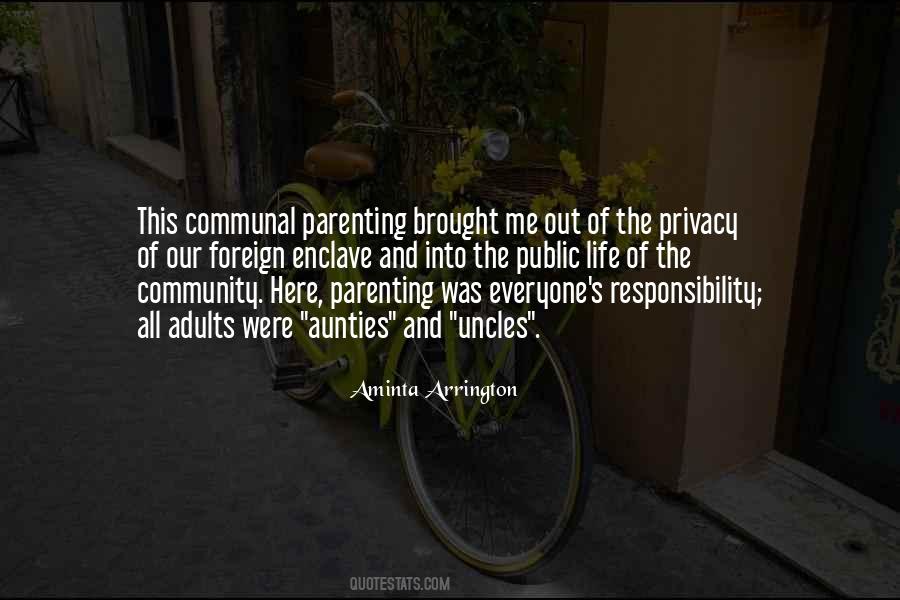 Community Responsibility Quotes #1260120