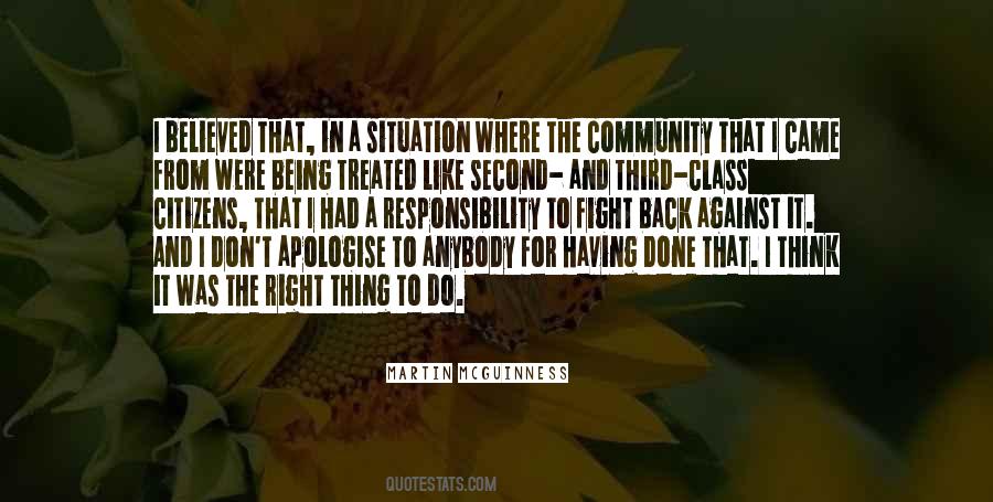 Community Responsibility Quotes #1311112