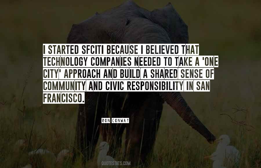 Community Responsibility Quotes #1341622