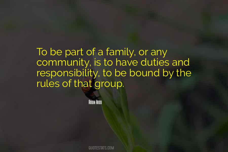 Community Responsibility Quotes #1408771