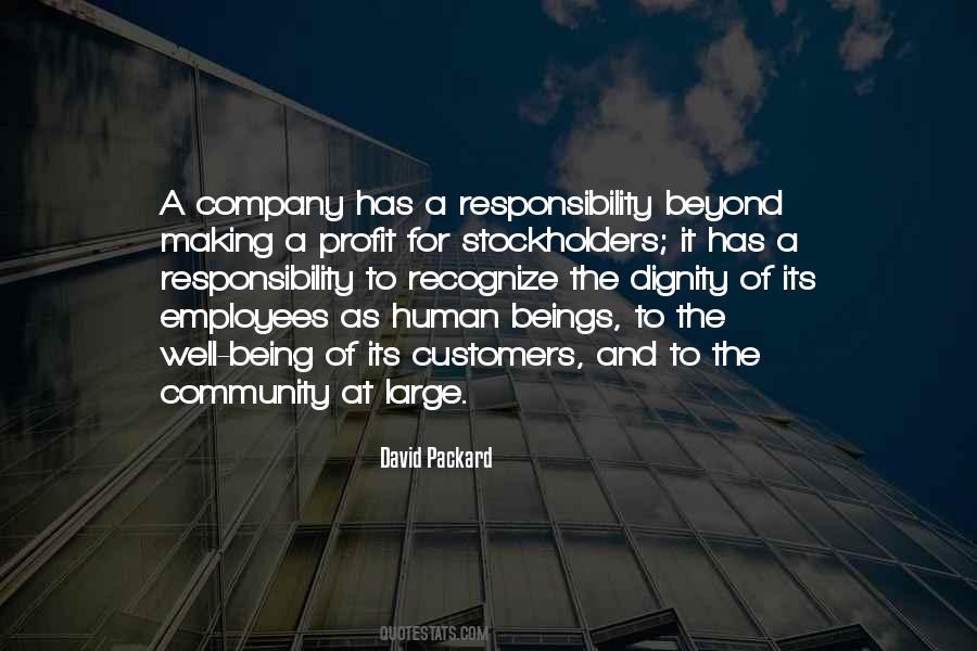 Community Responsibility Quotes #1606294