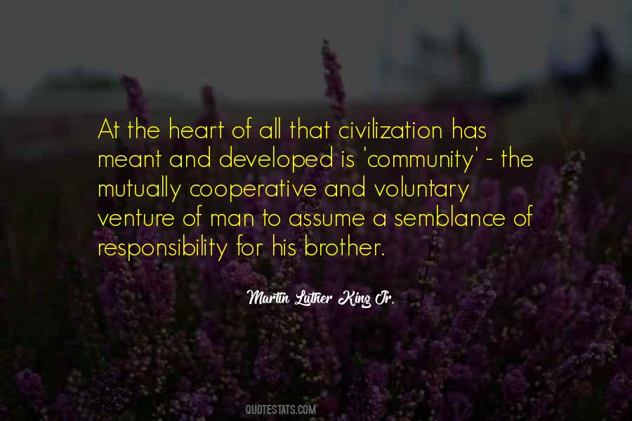 Community Responsibility Quotes #207679