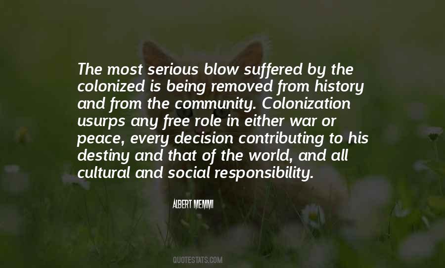 Community Responsibility Quotes #318212