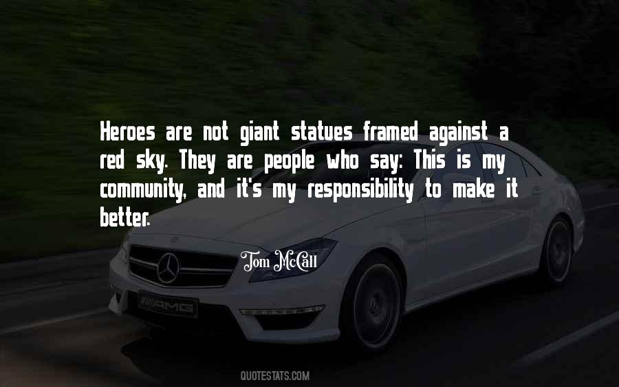 Community Responsibility Quotes #448590