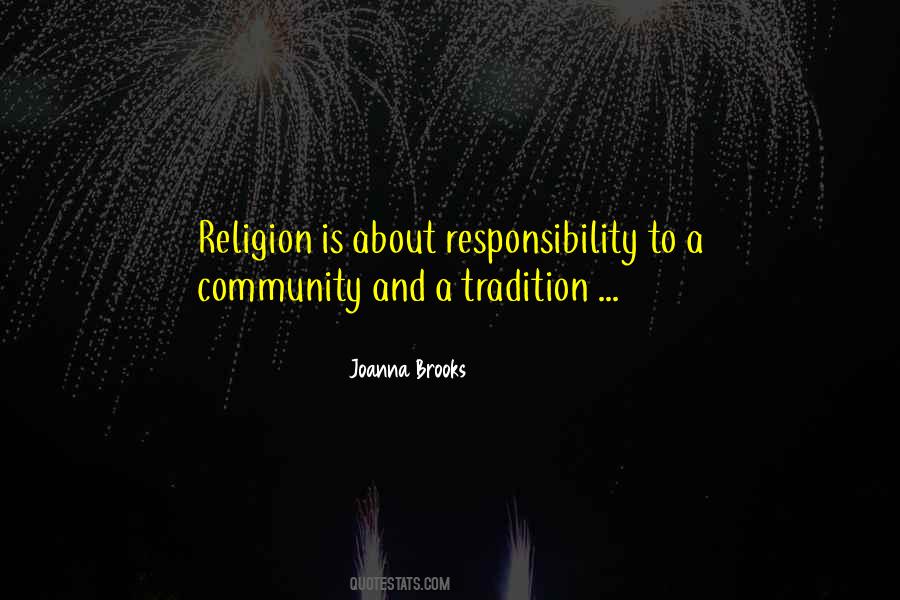Community Responsibility Quotes #837195