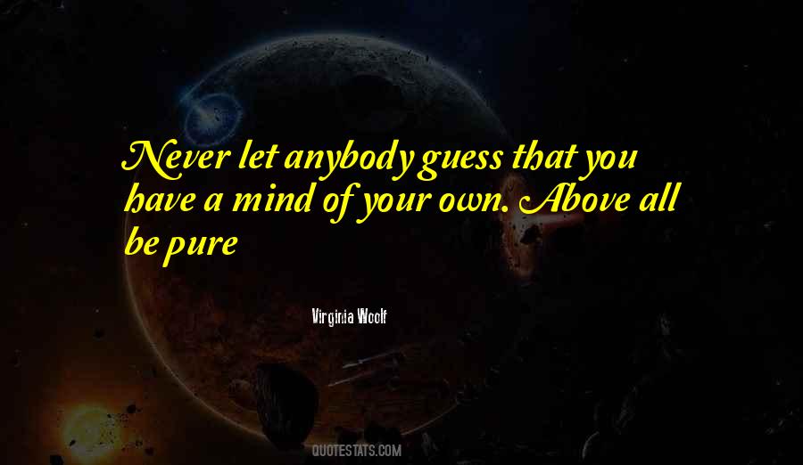 Be Pure Quotes #250649