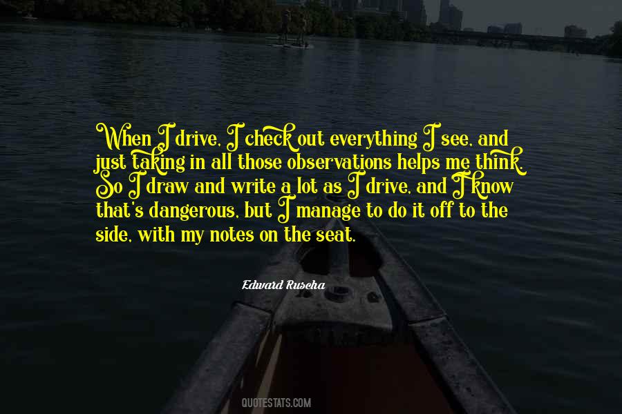 Check On Me Quotes #911790