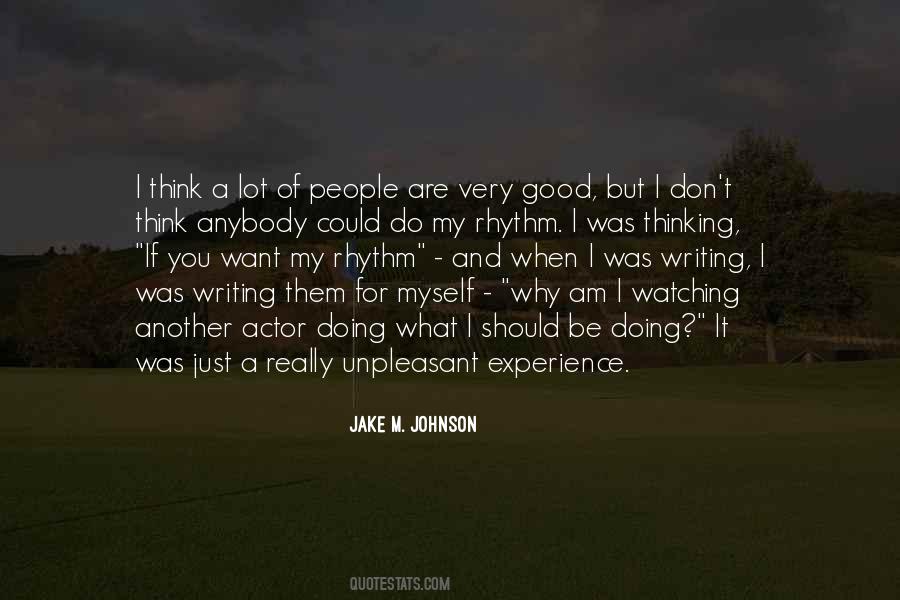 Am Doing Good Quotes #1777385