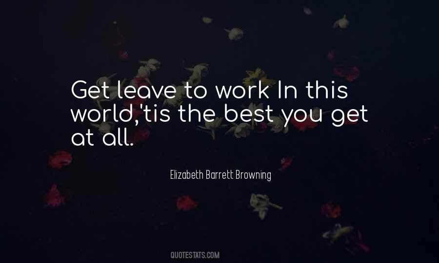 Elizabeth Barrett Quotes #421580