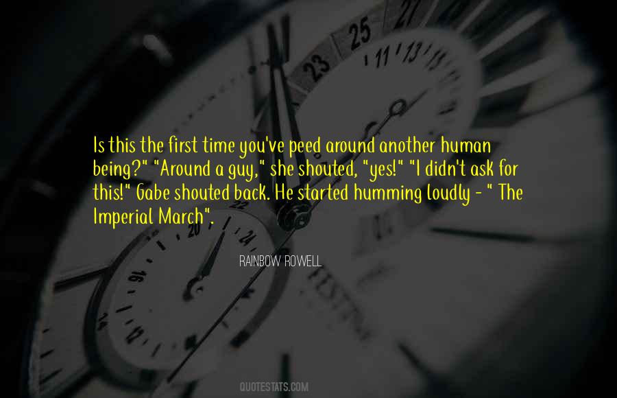 Being Human First Quotes #381815