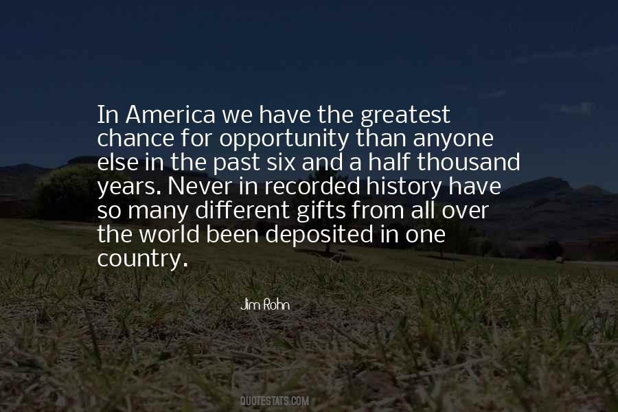 America Is The Greatest Country In The World Quotes #108347