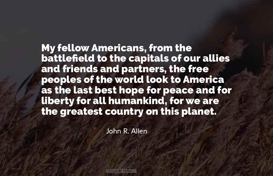 America Is The Greatest Country In The World Quotes #1604511
