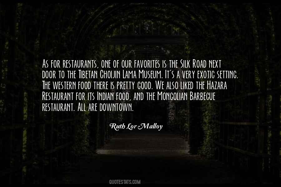 Western Food Quotes #1748872