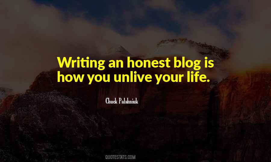 Blog Life Quotes #249895
