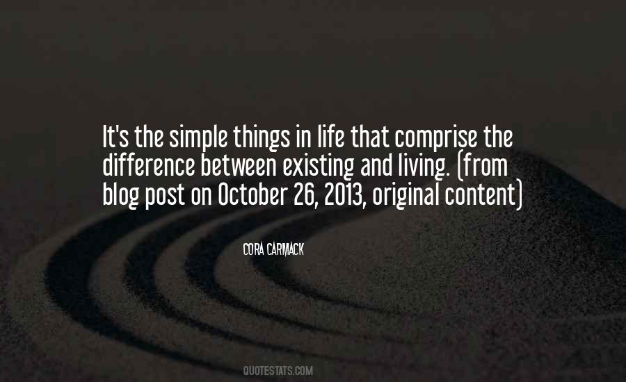 Blog Life Quotes #934584