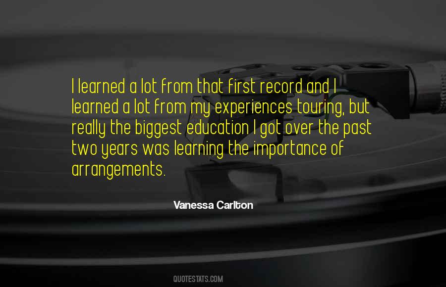 Quotes About Importance Of Learning #149615