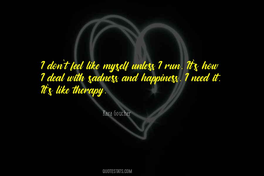Running Is Therapy Quotes #65020