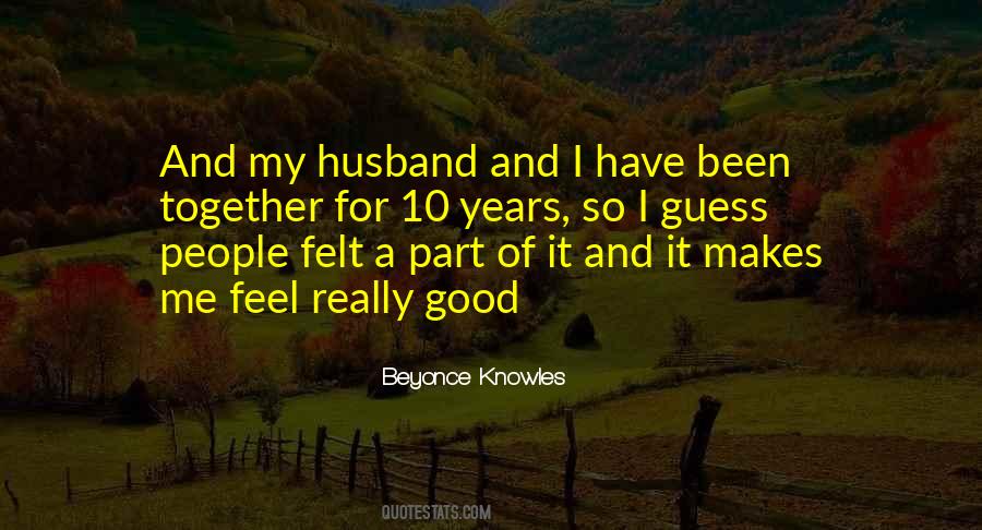 Me And My Husband Quotes #215645