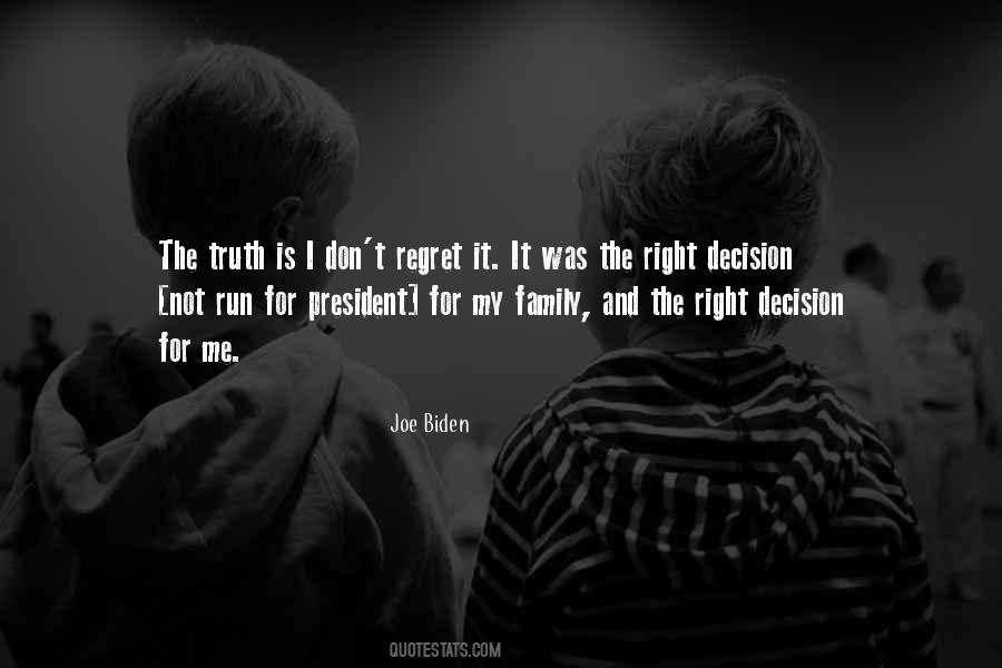 Family Regret Quotes #189460