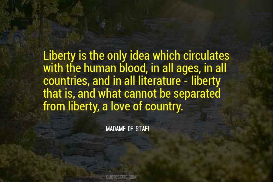 Quotes About What Blood Is #700801