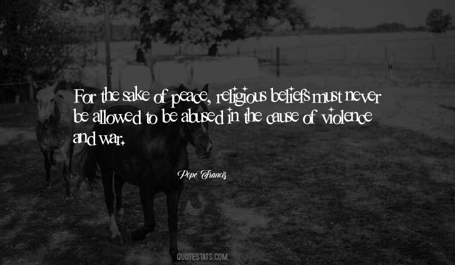 Peace Violence Quotes #1290581