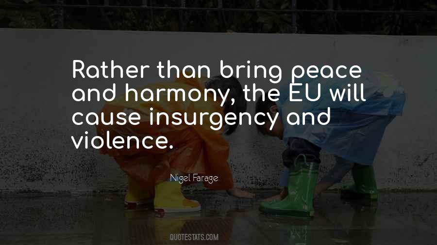 Peace Violence Quotes #1758639