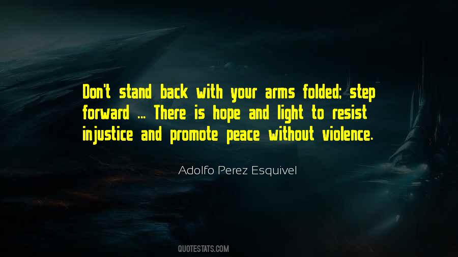 Peace Violence Quotes #1761214