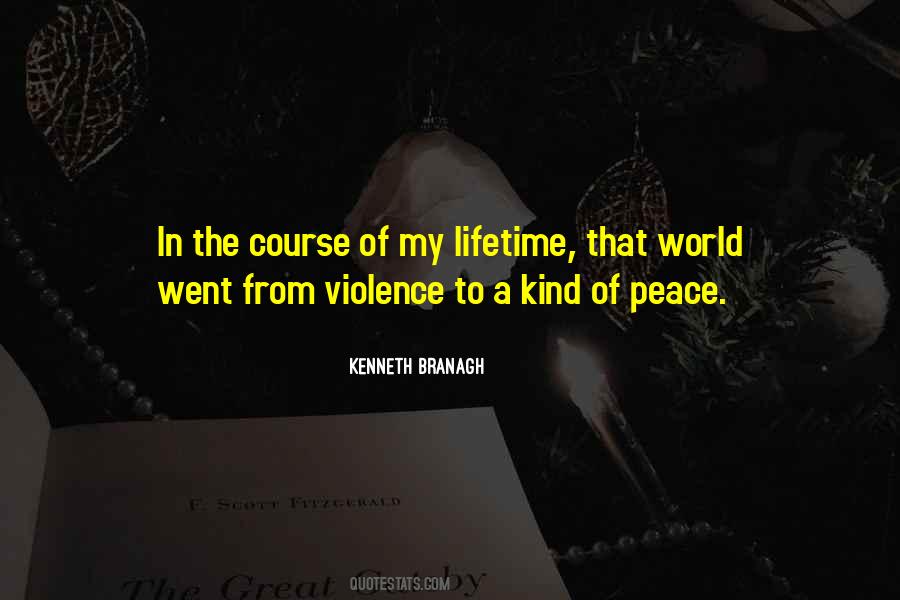 Peace Violence Quotes #668536