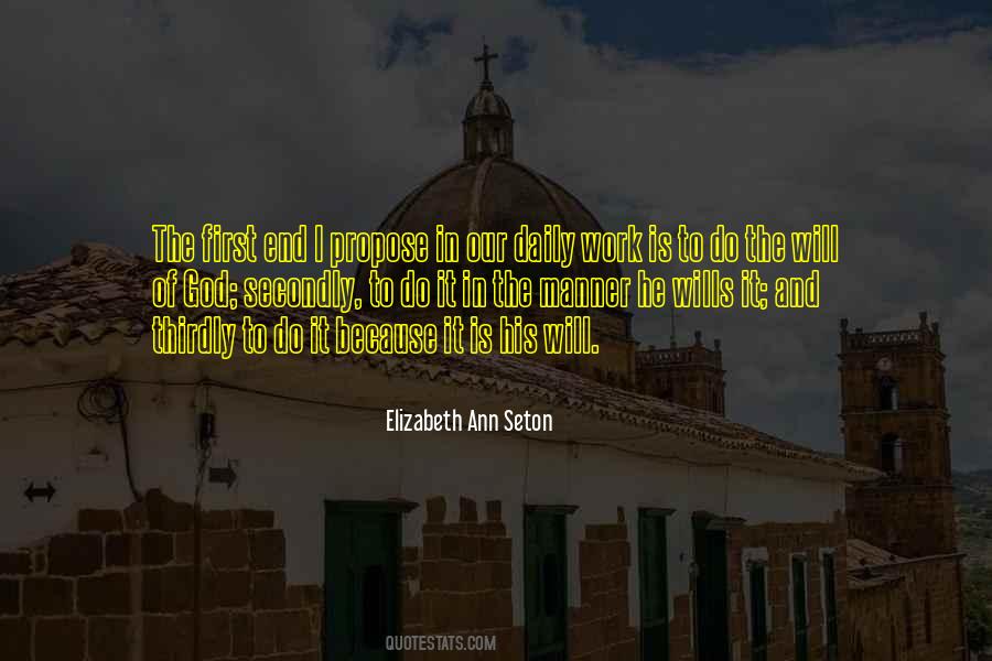 Elizabeth Seton Quotes #1763825