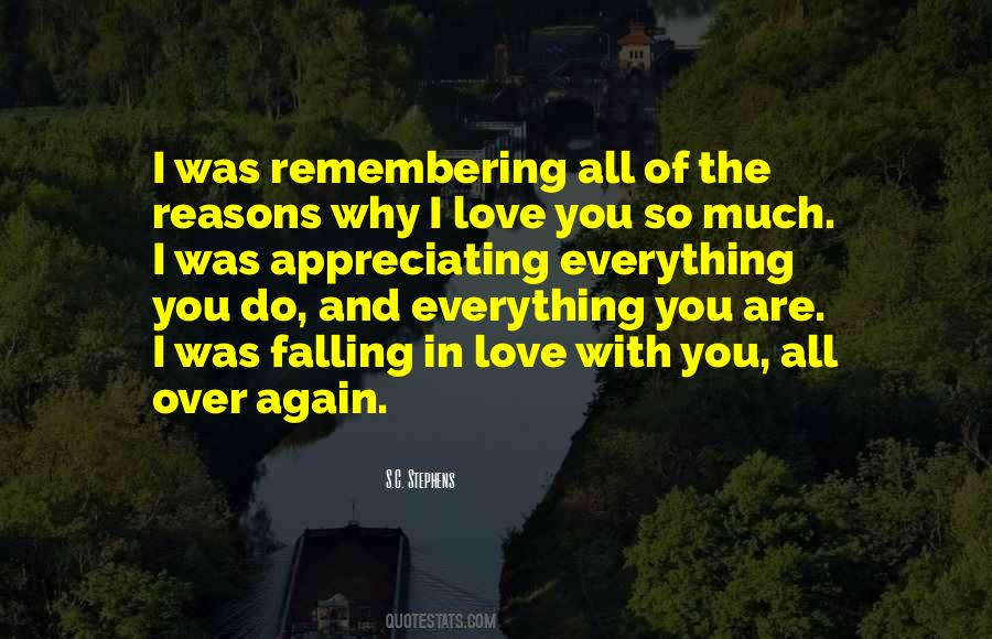 Falling In Love With You Again And Again Quotes #541971