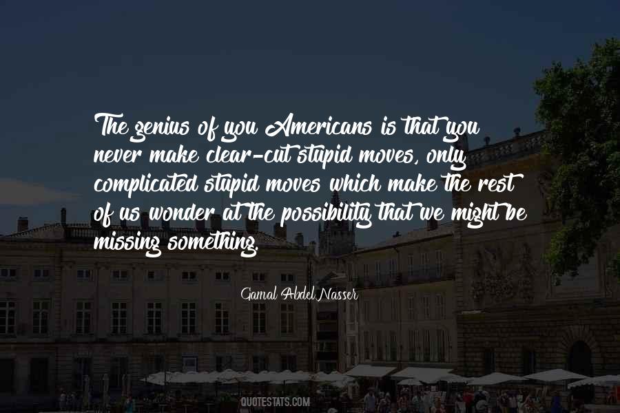 Missing Us Quotes #547216