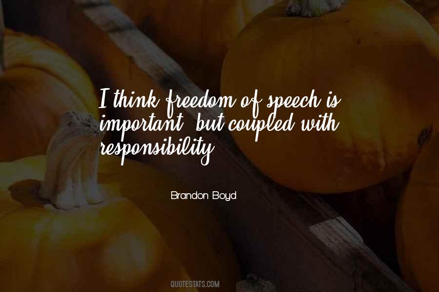 Freedom Responsibility Quotes #1629571
