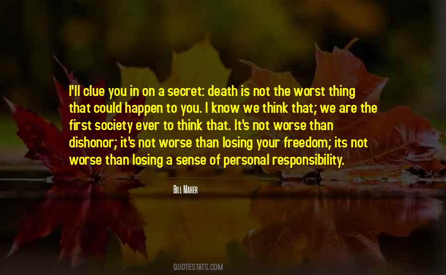 Freedom Responsibility Quotes #1644758
