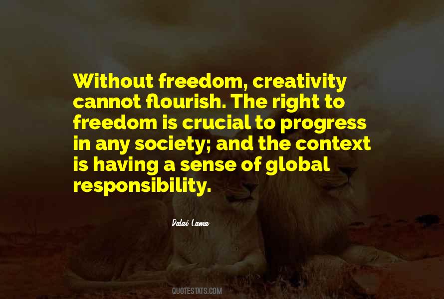 Freedom Responsibility Quotes #1681808